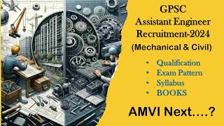 GPSC Assistant Engineer vacancy for Mechanical amp Civil Engineering2024 I gpscrecruitment [upl. by Devonna]