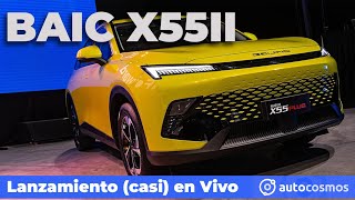 Nuevo BAIC X55II o X55Plus casi en Vivo  Autocosmos [upl. by Alikahs]