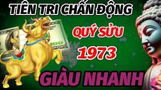 TUỔI QUÝ SỬU 1973 NHẬN LỘC TRỜI CHO ĐÚNG TRONG 60 NGÀY CUỐI NĂM ĐANG KHỔ BỖNG ĐỔI ĐỜI GIÀU NHANH [upl. by Hirsh568]