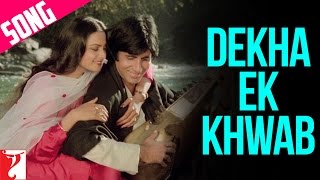 Dekha Ek Khawab Lyrics  Silsila  Kishore Kumar and Lata Mangeshkar  Lyrical Music [upl. by Claudian199]