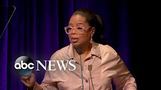 Oprah delivers keynote speech at womens empowerment summit [upl. by Lleda]