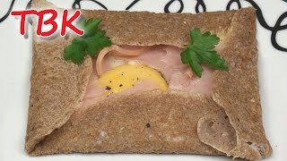 Galette de Bretagne Buckwheat Crepe Recipe  Titlis Busy Kitchen [upl. by Suiratnauq551]