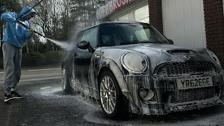 JCW MINI STRAIGHT PIPED DRIVE POV 285bhp [upl. by Adnuhsat869]