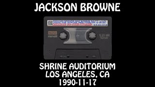 Jackson Browne  19901117  Los Angeles CA  Shrine Auditorium Audio [upl. by Ennaul103]