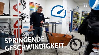 Springende Geschwindigkeitsanzeige beim LastenEBike – Was ist zu tun [upl. by Salmon]