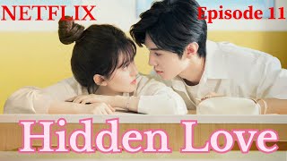 Hidden Love epispde 11 hindi explained  Hidden Love kdrama hindi explain kdramaclip [upl. by Narok]