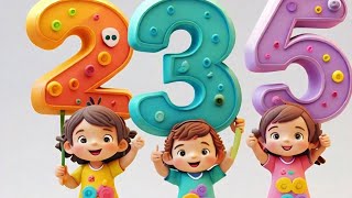 Numbers Song 1  100  Counting by 1 to 100  123kids  Counting Number For Kids  Learn Counting [upl. by Nac]