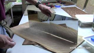 Creating a Bookmatched Veneer Panel  Part 1 [upl. by Oetsira]