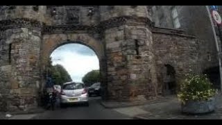 Summer Road Trip Drive With Music Through West Port On History Visit To St Andrews Fife Scotland [upl. by Rinaldo444]