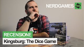 Kingsburg The Dice Game  Recensione [upl. by Wrench848]