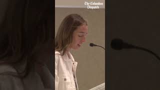 Sister of Johnny and Matthew Gaudreau reads prayer at funeral after their deaths before her wedding [upl. by Ellinej]