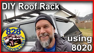 8020 Roof Rack Toyota Tundra DIY build and install [upl. by Mirabelle484]