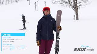 Jennas ReviewRossignol Experience 86 BASALT W Skis 2022Skiscom [upl. by Tirma117]