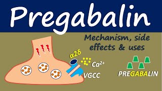 Pregabalin  Mechanism side effect and uses [upl. by Robinet]