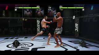 Jorge Masvidal VS Kamaru Usman 2 UFC Gameplay [upl. by Anyotal242]