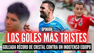 LOS 12 PECADOS DE COMERCIO💥CRISTAL GOLEA 120 A UN EQUIPO DE DEBUTANTES🥶VERGÜENZA EN LIGA PERUANA [upl. by Irianat]