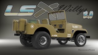 LSX Willys 20 Is Making Some Progress This Thing Is Going To Be A BEAST [upl. by Giesecke766]