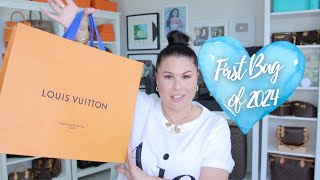 LOUIS VUITTON UNBOXING FIRST BAG 2024 Jerusha Couture [upl. by Buerger]