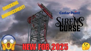 Sirens Curse  New for 2025 Roller Coaster at Cedar Point  Ride Analysis [upl. by Nikolai]