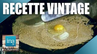 Recette  Les galettes Bretonnes à lancienne  Archive INA [upl. by Dnomed]