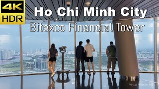 4K HDR  Walking Bitexco Financial Tower in Ho Chi Minh City  Saigon Skydeck  Vietnam 2023 [upl. by Egdamlat214]