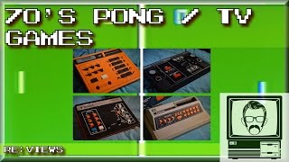 70s Pong  TV Game Machines REViews  Nostalgia Nerd [upl. by Diamond434]