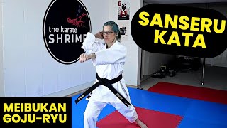 SANSERU KATA  Meibukan GojuRyu Karate [upl. by Ah369]