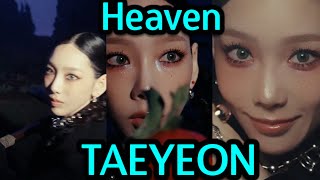 TAEYEON 태연 Heaven MV REACTION [upl. by Darreg]