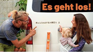 Finales BusAusbauUpdate In 3 Tagen gehts los Rausgefahren2 Lieferwagenleben [upl. by Rider]