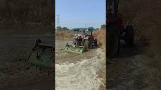 Massey Ferguson 9500 Smart 4wd in mud with green system rotavater [upl. by Evered]