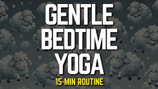 Gentle Bedtime Yoga for Sleep  Try These 4 Poses Before Bed [upl. by Oinota]