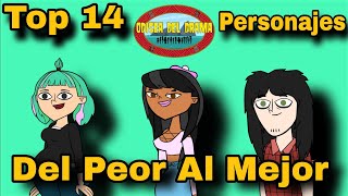 Del Peor Al Mejor 14 Personajes de quotOdisea Del Dramaquot [upl. by Odnalra]