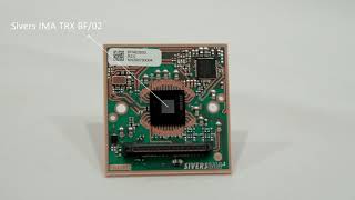 Sivers IMA 5G mmWave Transceiver IC TRX BF02 [upl. by Gebhardt]