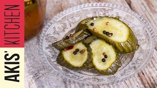 Fresh Cucumber Pickle  Akis Petretzikis [upl. by Noicpesnoc]