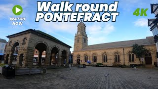 PONTEFRACT  A walking tour of Ponte in 4k  January 2024 [upl. by Eteragram954]