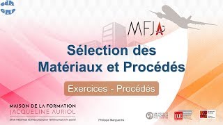 Travaux dirigés de la Science des Procédés Sélection des matériaux [upl. by Ira]