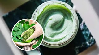 Home Made Cream  DIY Moringa Leaf Cream For Acne Prevention  DIY Moringa Leaf Cream Benefits [upl. by Wren736]