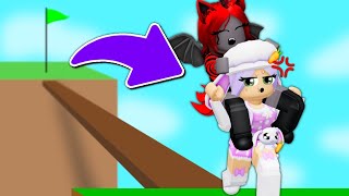 HOP ON 2 Player Obby With Moody Roblox [upl. by Norb]