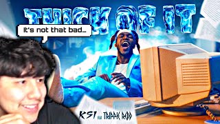 JEO Reacts To KSI THICK OF IT  Official Music Video [upl. by Hcone]