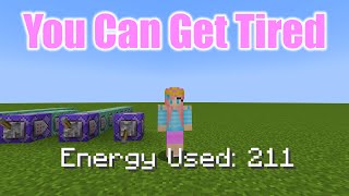 Adding Tiredness In Minecraft With Command Blocks [upl. by Delgado540]