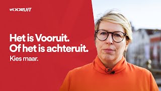 De keuze is simpel Het is Vooruit Of het is achteruit Kies maar [upl. by Ahsuoj597]