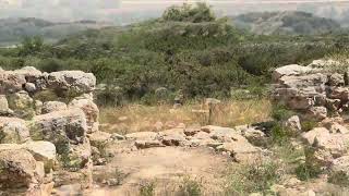 One minute of Israel Shaaraim overlooking Elah Khirbet Qeiyafa [upl. by Seaver115]