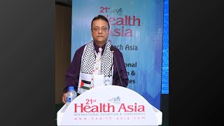 Prof Dr Munawar Hussain  Seminar on Radiology in Oncology  21st Health Asia [upl. by Anahsak]