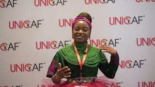 Unicaf Dubai Conference 2022  Faith Tokologo Mdhluli [upl. by Adnahsar383]