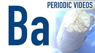 Barium  Periodic Table of Videos [upl. by Rexanne]