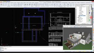 ArCADiaARCHITECTURE 01  Project Manager  CADBIM software [upl. by Kcirdahs]