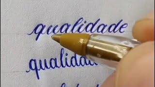 Como melhorar minha letra I How to improve my handwriting caligrafia calligraphy jutaicôrte [upl. by Olaf]