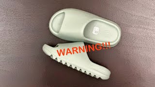 Yeezy Slide “SALT” is it a FAKE Yeezy  Solevigor [upl. by Atiekram]