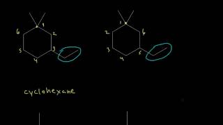 Alkane and cycloalkane nomenclature II  Organic chemistry  Khan Academy [upl. by Ester878]