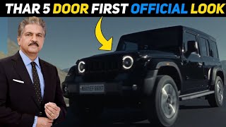 Thar 5 Door First Official Look  THE SUV  Mahindra Thar ROXX  Landing Soon [upl. by Iv595]